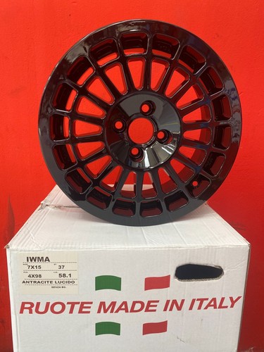 Roues montecarlo noires - montecarlo, 7x15